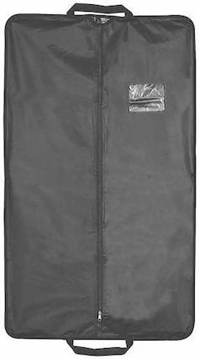 Alt view image 2 of 2 - ECONOCO ETB Foldover Suit Cover,Black,PK50
