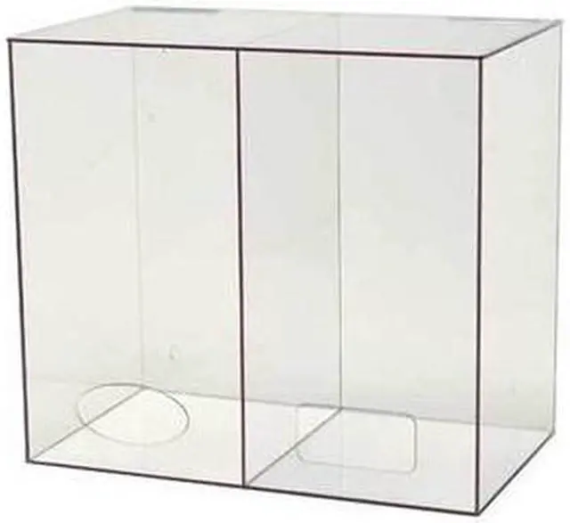 Main image of CONDOR 3UZG7 All Purpose Dispenser, PETG, clear, 15-3/4 x 14 x 9-1/4"