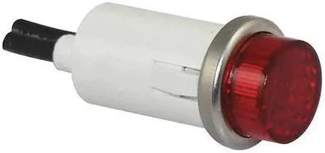 Main image of ZORO SELECT 20C845 Raised Indicator Light,Red,24V