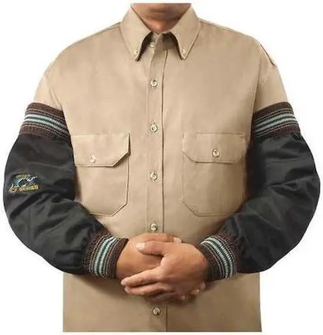 Alt view image 2 of 3 - STEINER 1364-23WW Flame Resistant Sleeve, Black, Carbonized Fiber