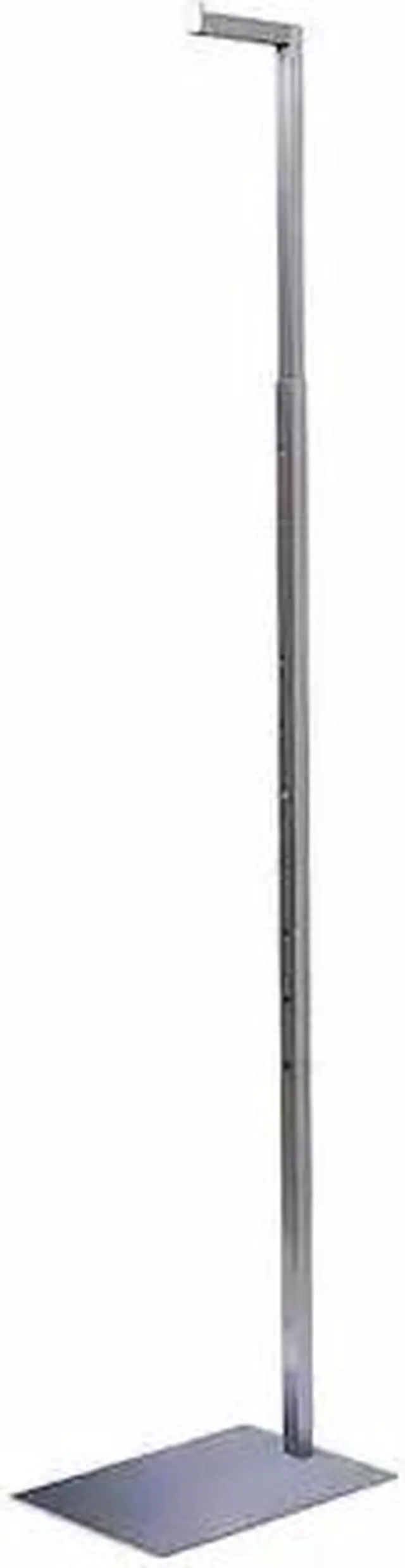 Main image of ECONOCO VM504/SC Mondo Mannequins Adjustable Height Notched Satin Chrome