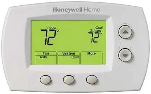 Alt view image 5 of 5 - Honeywell TH5320R1002 Wireless non-programmable digital thermostat