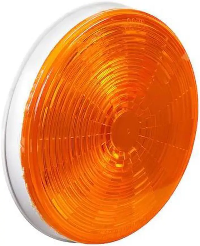 Main image of GROTE 54363 Stop/Tail/Trn Lamp,LED,Dia 4-5/16 In,Ylw