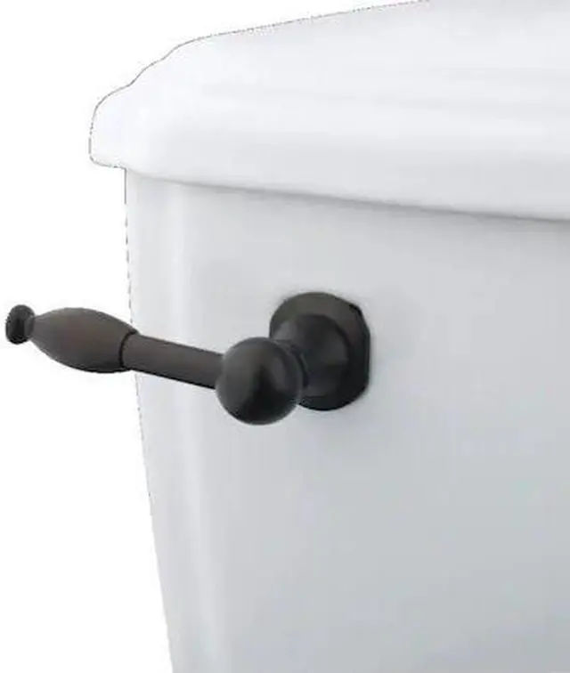 Alt view image 3 of 3 - Kingston Brass KTKL5 Knight Tank Lever - Oil Rubbed Bronze