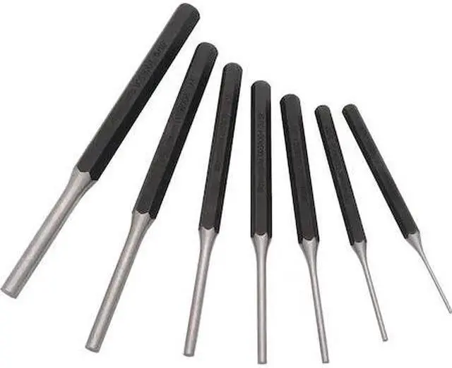 Main image of DYNAMIC D058200 Tools 7 Piece Pin Punch Set,1/16" - 5/16"