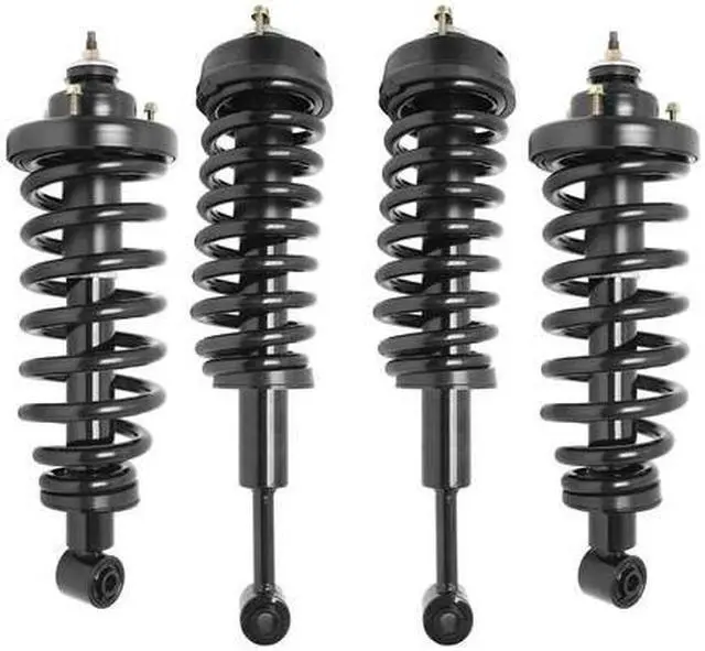 Alt view image 2 of 2 - Unity Automotive 4-11870-15140-001 Front & Rear Complete Strut Assembly Kit For 2007-2010 Ford Explorer Sport Trac