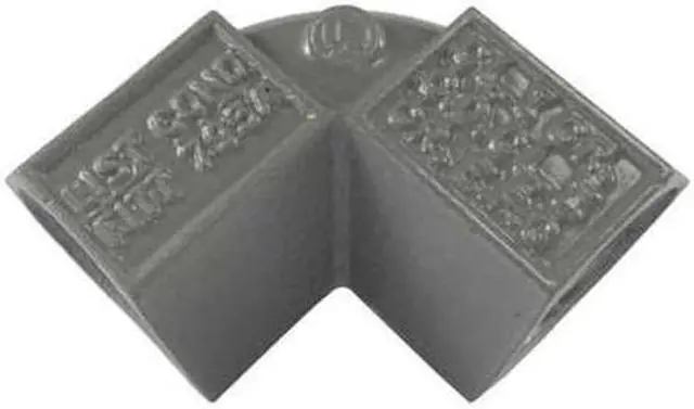 Alt view image 2 of 2 - HUBBELL KILLARK FF-90-2MWW IMC 45 Deg Elbow, 3/4 in, Threaded, Iron, Powder