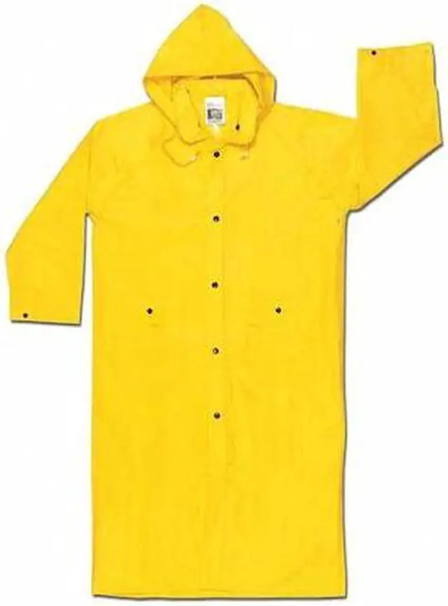 Main image of MCR SAFETY 300CX3 Wizard .28Mm PVC Nylon PVC Fr Coat,3XL