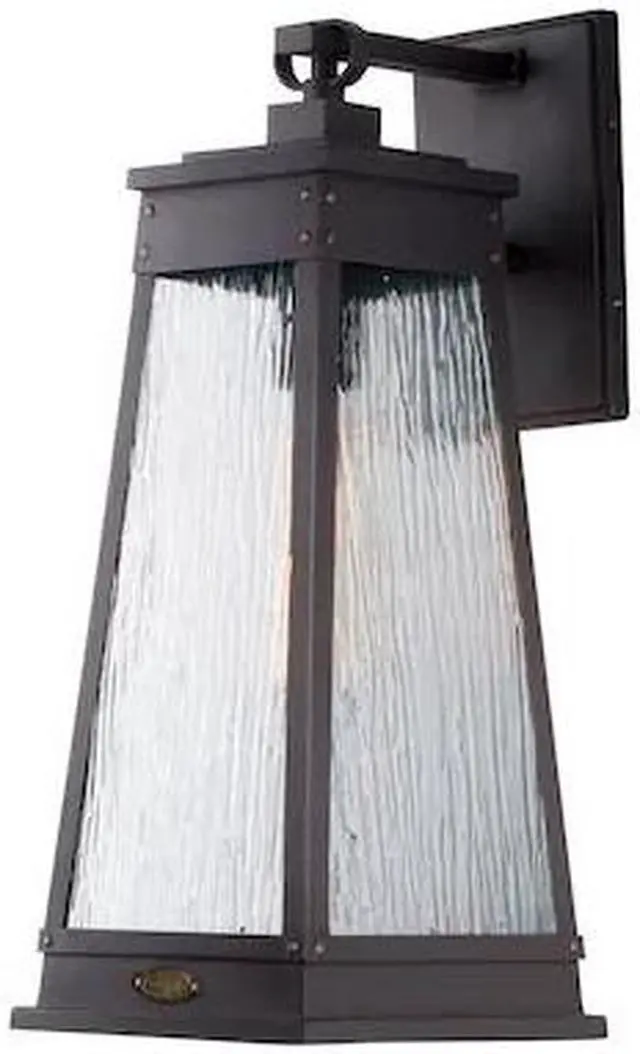 Main image of MAXIM LIGHTING 3045RPOLB Schooner 1-Light 8" Wide Olde Brass Outdoor Wall Sconce