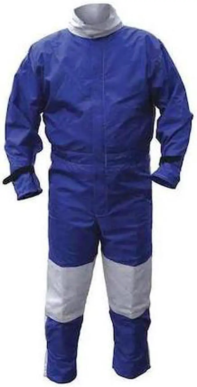 Main image of ALC 41421 Abrasive Blast Suit,Blue,Medium