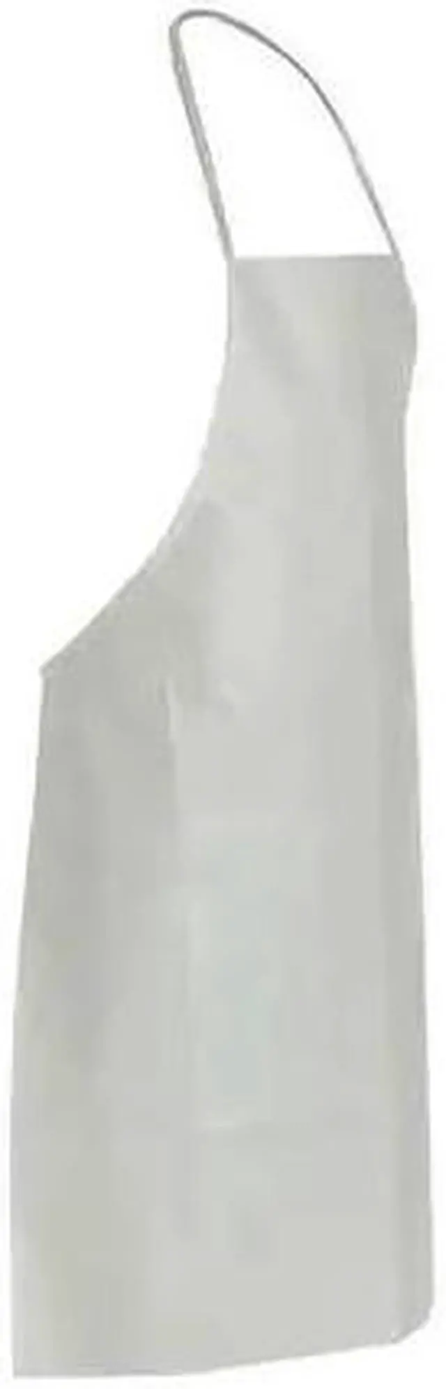 Main image of DUPONT TY273BWH000100VP Disposable Bib Apron, Tyvek(R) 400, Bound, 5.9 mil, 35