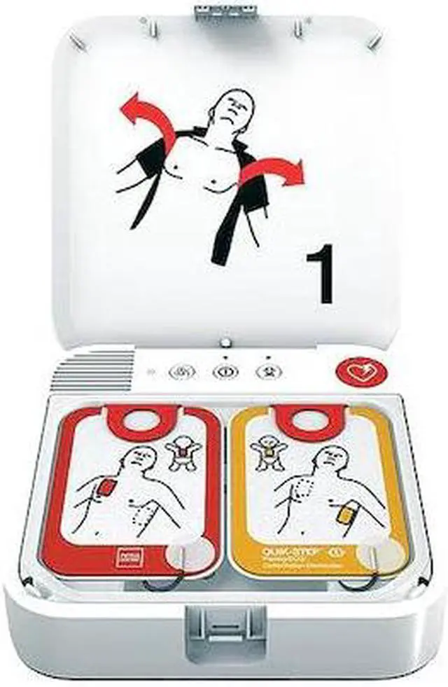 Main image of STRYKER PHYSIO-CONTROL 99512-001261 LIFEPAK CR2 Semi-Automatic AED in Carrying