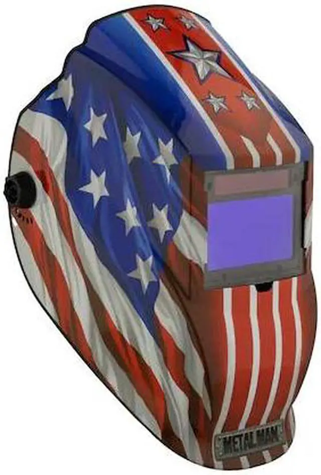 Main image of METAL MAN APA8735SGC APA8735SGC Big Window 8735 Auto Darkening Welding Helmet -