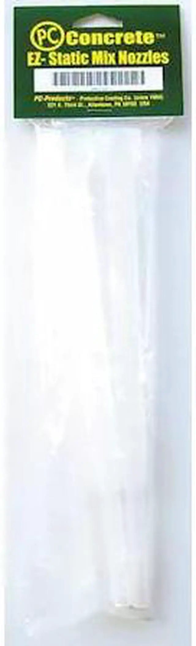 Main image of PC PRODUCTS 072226 Static Mixing Nozzle, Clear, 1:01 Mixing Ratio, 2 PK