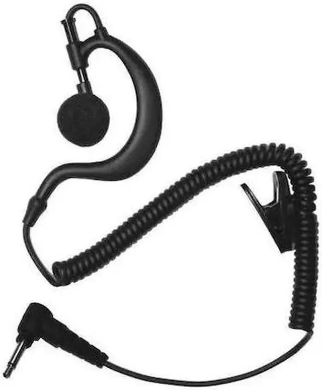 Main image of EARPHONE CONNECTION EP1BC Earhook Listen Only Earpiece,Black