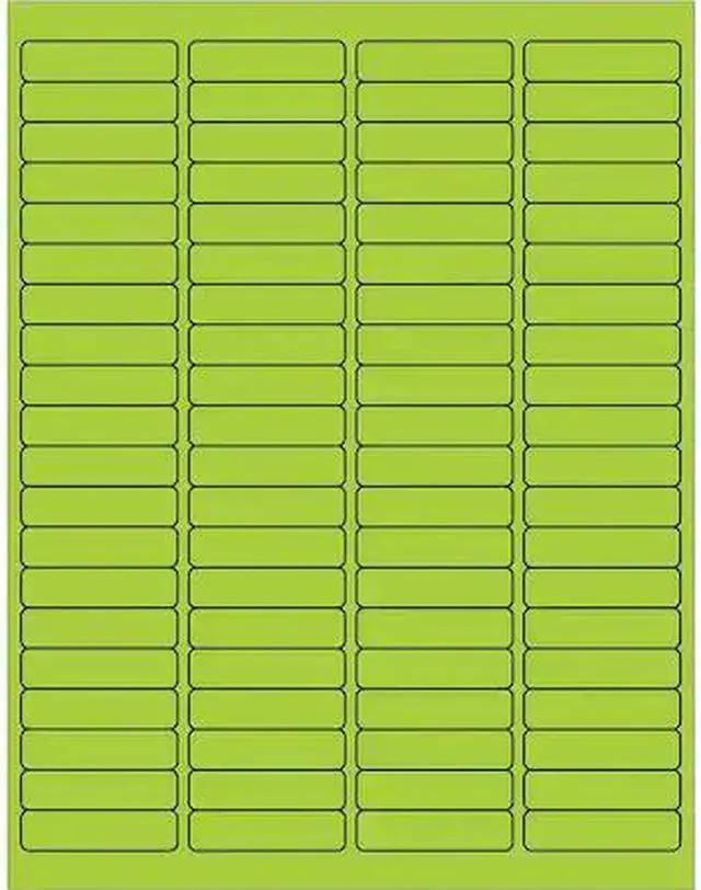 Main image of TAPE LOGIC LL171GN Tape Logic® Rectangle Laser Labels, 1 15/16" x 1/2",
