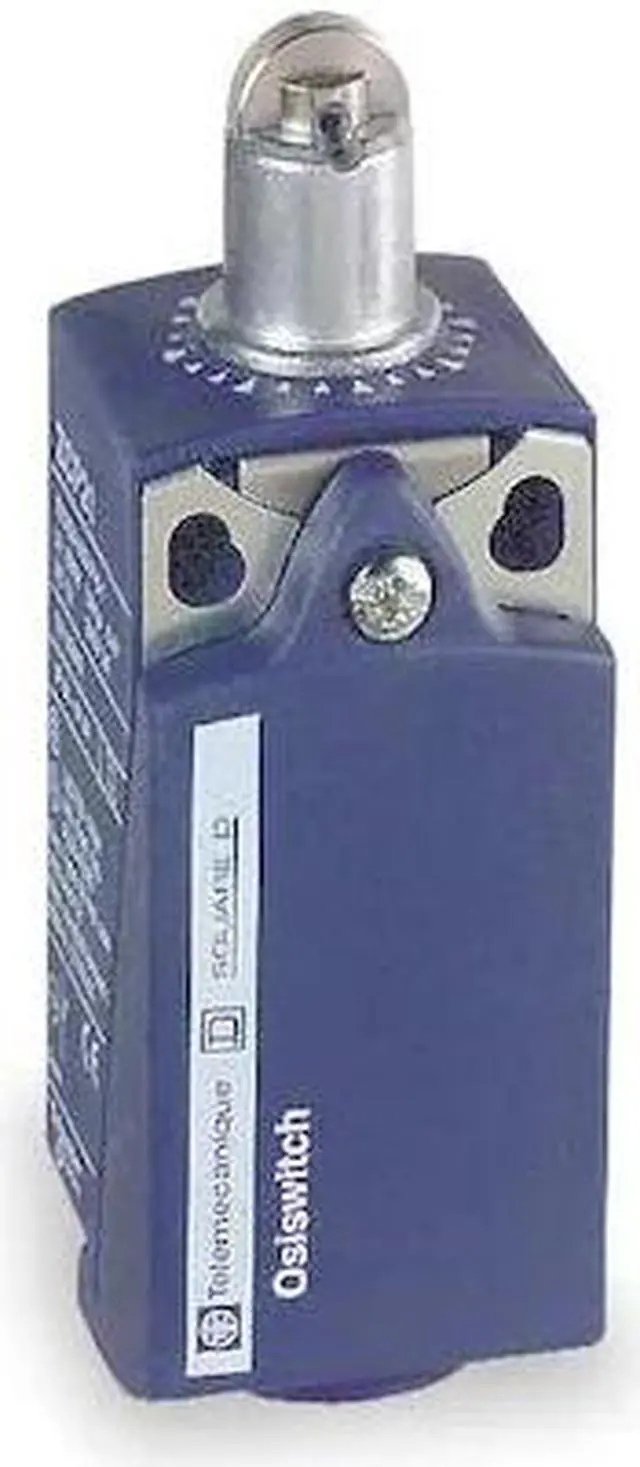 Alt view image 2 of 2 - TELEMECANIQUE SENSORS XCKP2102N12 Limit Switch, Plunger, Roller, 1NC/1NO, 10A