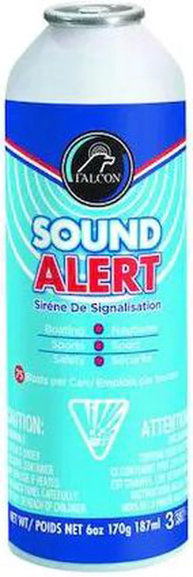 Main image of FALCON SAFETY FSA6R Personal Safety Horn,120db,Metal Horn