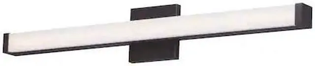 Main image of MAXIM 52004BZ Spec Vanity 1-Light 30" Wide Bronze Vanity Light
