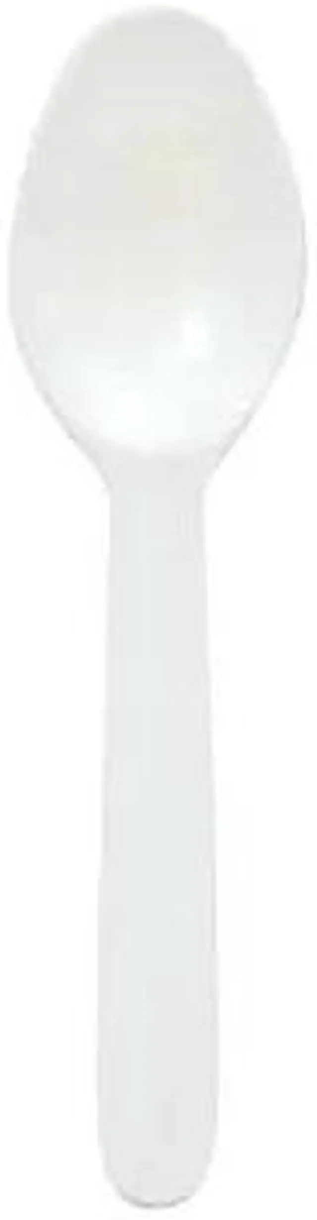 Main image of ZORO SELECT E175008 Disposable Spoon, White, Medium Weight, PK3000