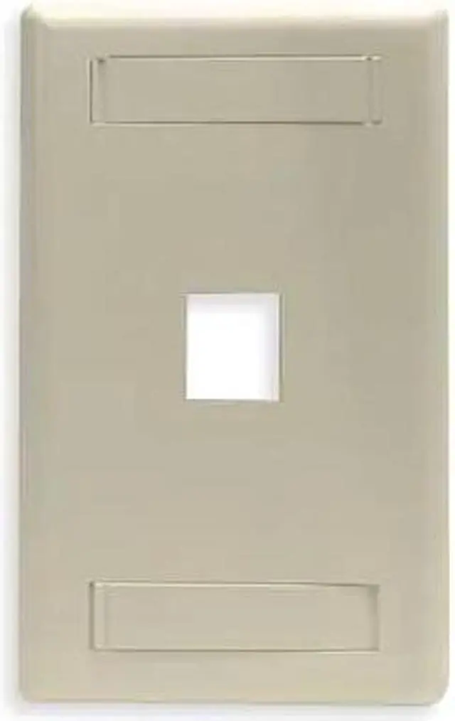 Alt view image 3 of 4 - PLATE, WALL, FLUSH,1-G,1PORT,EI