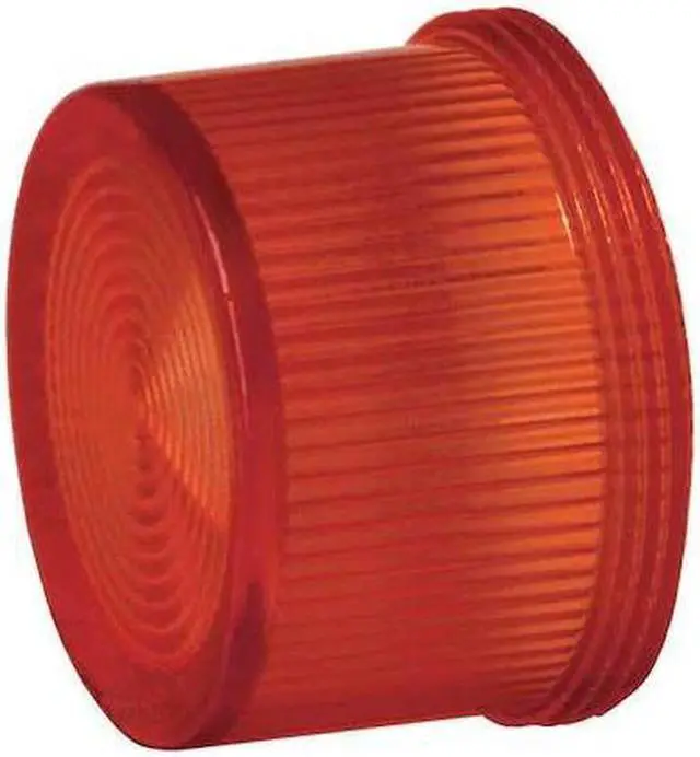 Alt view image 2 of 2 - Siemens Pilot Light Lens,30mm,Red,Plastic,PK5  52RA4S2