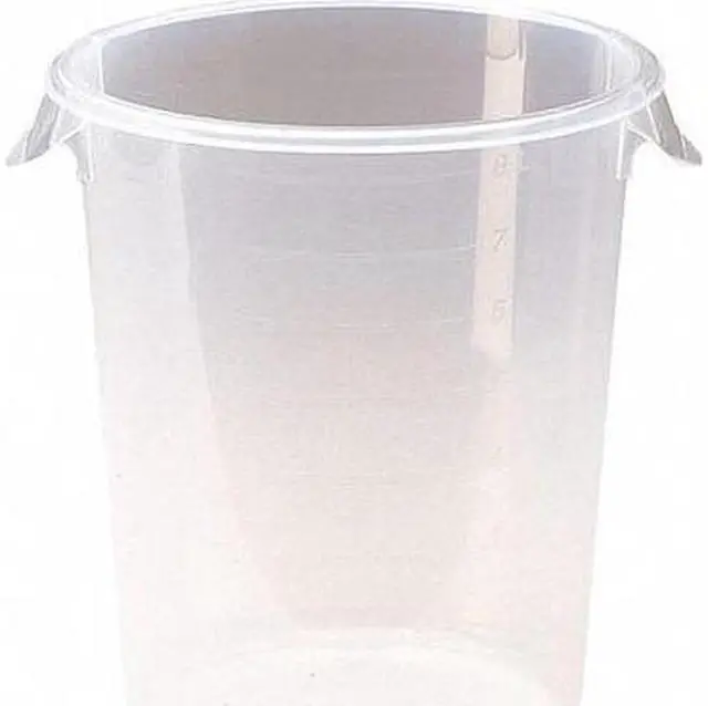 Main image of RUBBERMAID COMMERCIAL FG572624CLR Round Storage Container, 12 qt