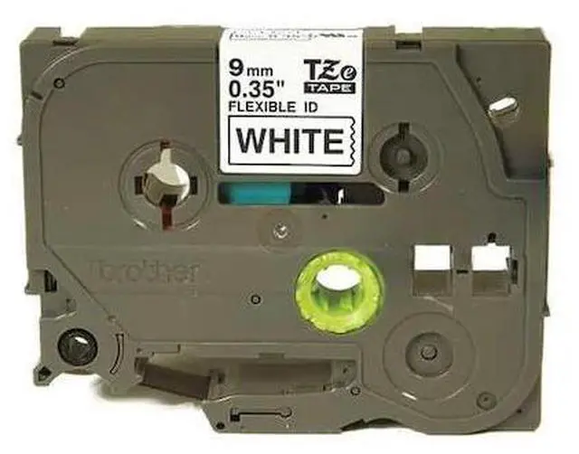 Alt view image 2 of 7 - Brother Label Tape Cartridge Black/White Wire Marking TZeFX221