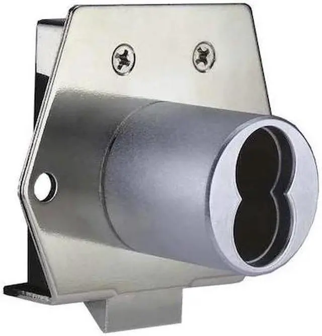 Alt view image 2 of 2 - CCL 72816 Drawer Dead Latch with Interchangeable Core, Brushed Chrome, 1-1/16"