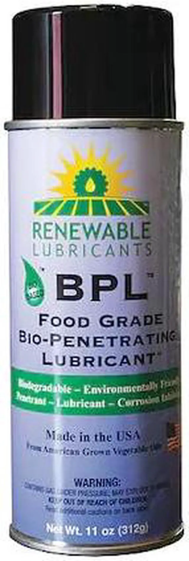 Alt view image 2 of 2 - Lubricant, 0°F to 280 Degrees F, No Additives, 16 oz. Aerosol Can