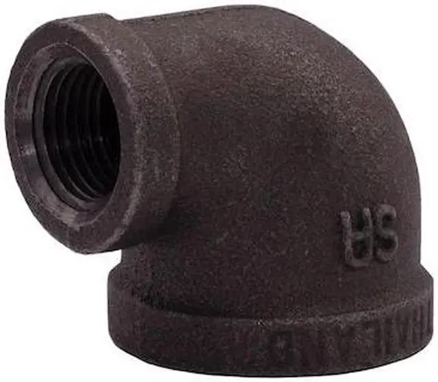 Main image of LEGEND VALVE 350-135 3" X 2" BLACK RED. ELBOW