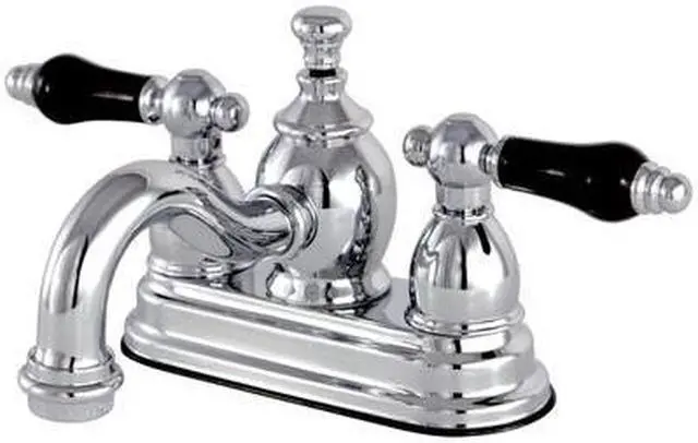 Alt view image 2 of 2 - Kingston Brass KS7101PKL 4 in. Centerset Lavatory Faucet with Brass Pop-Up, Chrome