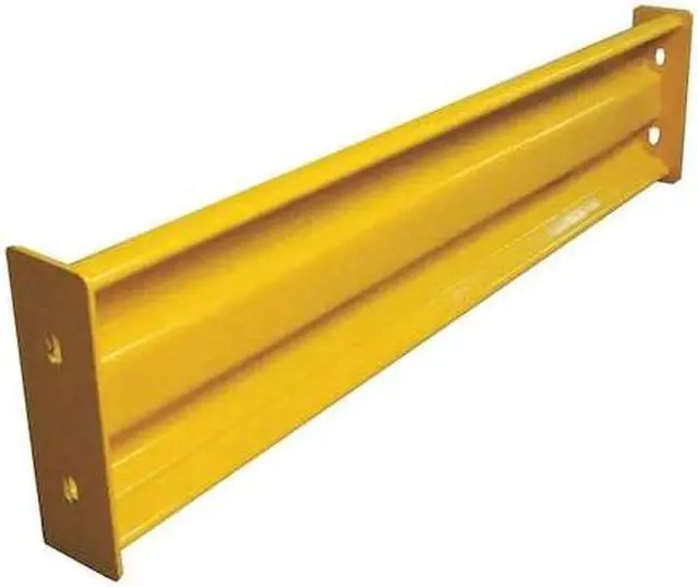 Main image of ZORO SELECT 5JEU5 Guard Rail,2 Ribbed Bolt on,L 9In