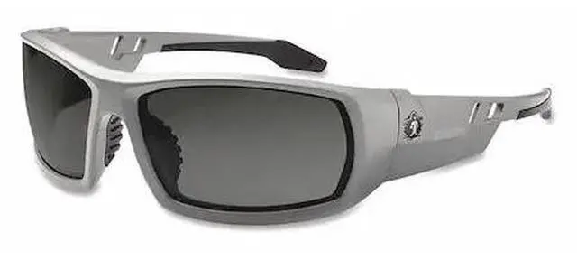 Alt view image 5 of 7 - Ergodyne Smoke Lens Safety Glasses w/Fog-Off Gray 50133