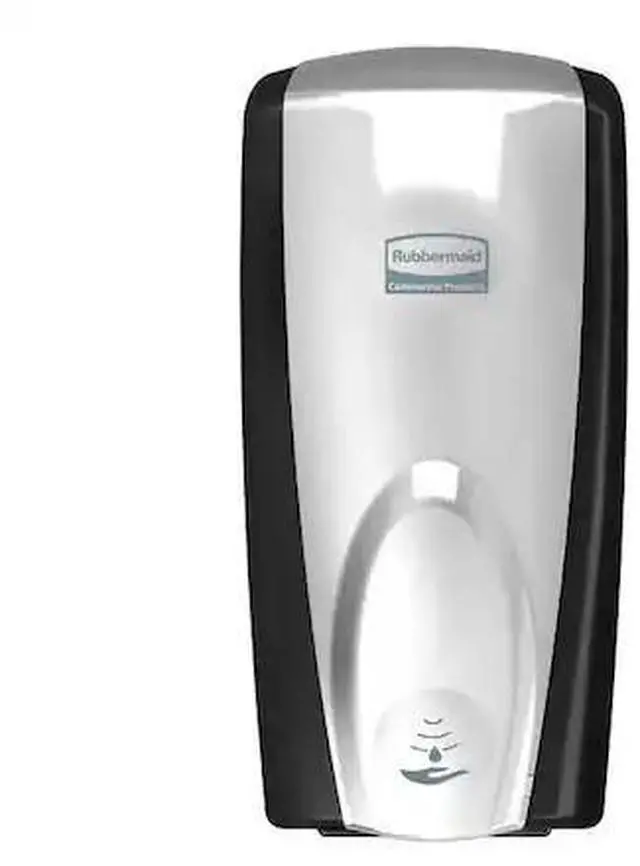 Alt view image 4 of 5 - Autofoam Soap Dispenser, 1100 mL, Black/Chrome
