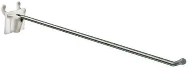 Main image of AZAR DISPLAYS 701212-50PK 2-Piece 12" Metal Wire Hook Plastic Attached Back: