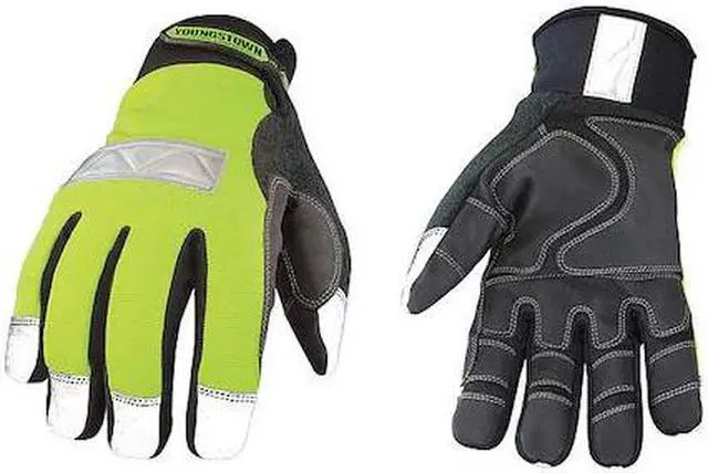 Main image of YOUNGSTOWN GLOVE CO 08-3710-10 S Mechanics Gloves, Synthetic Leather Base Layer