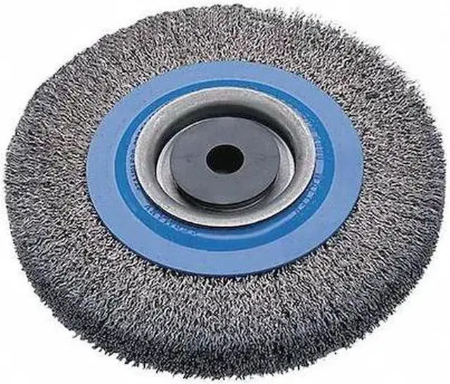 Main image of WALTER SURFACE TECHNOLOGIES 13B185 Wire Wheel Brush Crimped 8"x3/4"