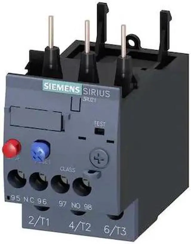Alt view image 2 of 4 - SIEMENS 3RU21264DB0 Overload Relay, 1NC/1NO, 20 A Min current, 25 A Max