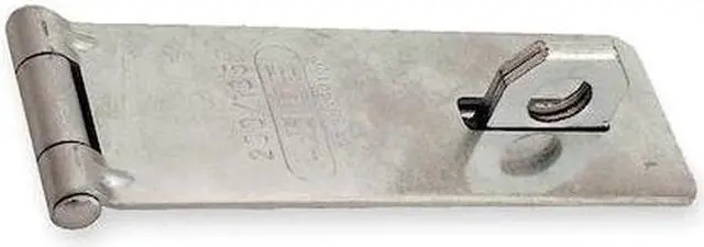 Alt view image 2 of 2 - Abus Conventional Fixed Staple HaspH x 1-7/8"W x 5-1/4"L, Natural Finish 200/135