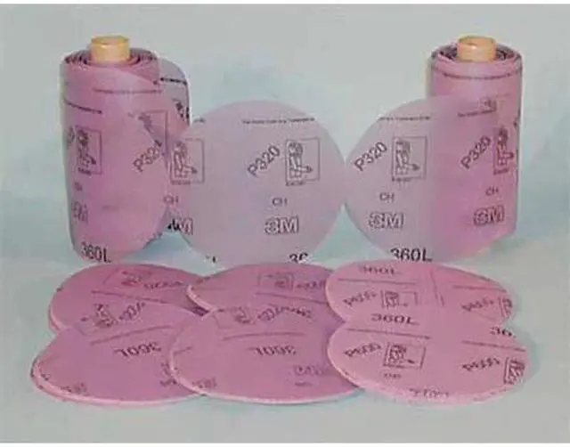 Main image of 3M 360L PSA Sanding Disc,Film,5in,P320G,PK500