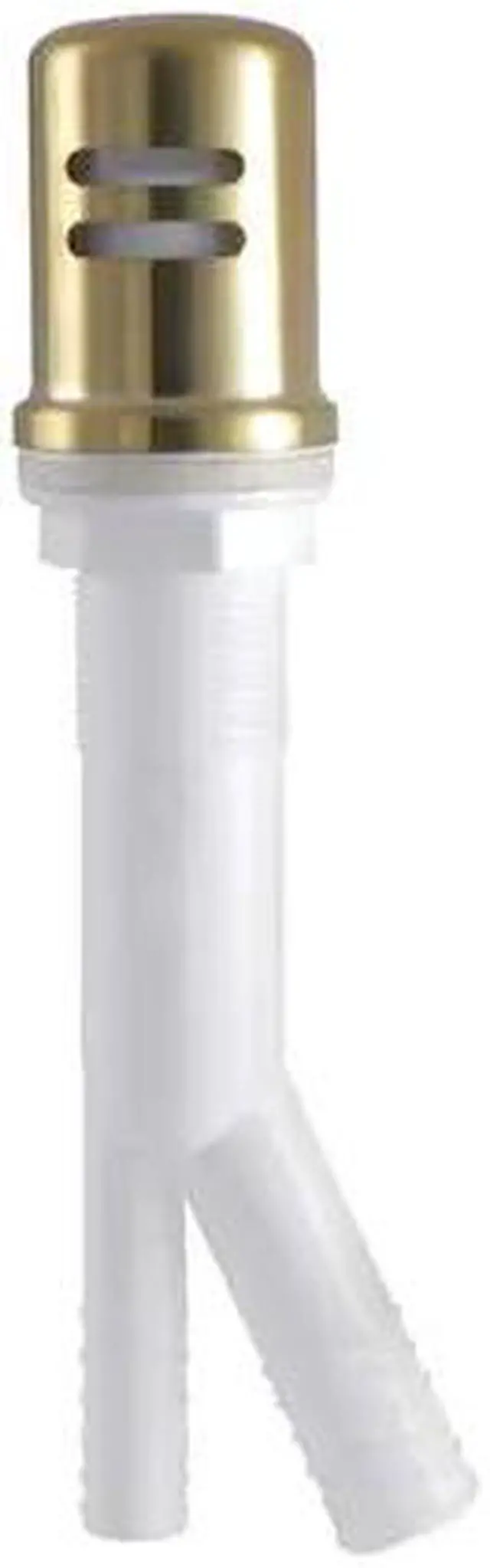 Alt view image 2 of 3 - Kingston Brass K811SB Traditional Trimscape Air Gap for Dish Washer - Satin Brass