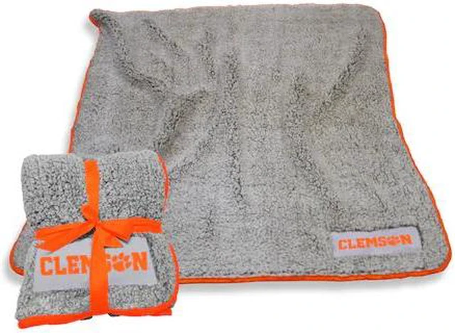 Alt view image 2 of 2 - Logo Brands 123-25F-1 Clemson Frosty Fleece