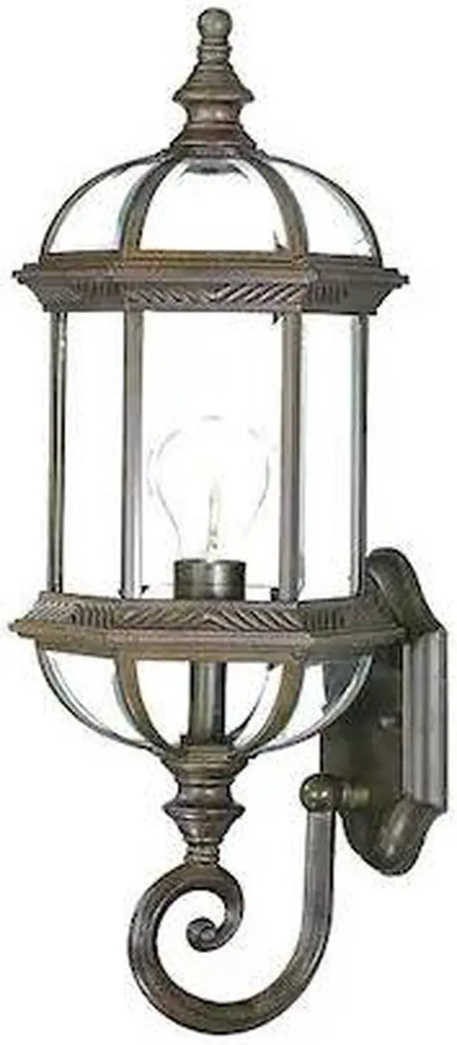 Main image of ACCLAIM LIGHTING 5272BW Wall Light,Burled Walnut,1-Light