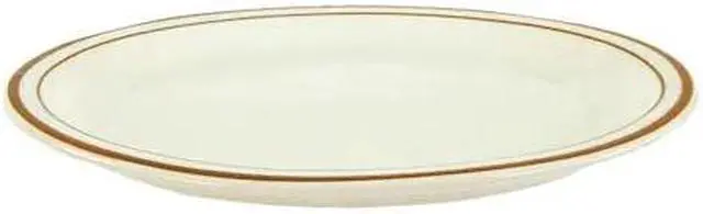 Main image of CRESTWARE SC52 Platter,11-1/2 x 9-5/8 In.,Brown,PK24