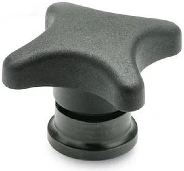 Main image of J.W. WINCO 6NDC5 Hand Knobs with Increased Clamping Force