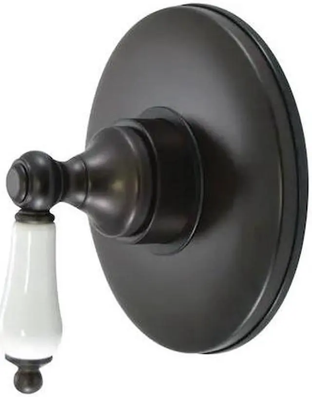 Alt view image 3 of 3 - Kingston Brass KB3005PL Kingston Brass KB3005PL Volume Control, Oil Rubbed Bronze