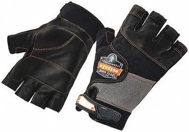 Main image of PROFLEX 901 XL Black Impact Gloves, Leather