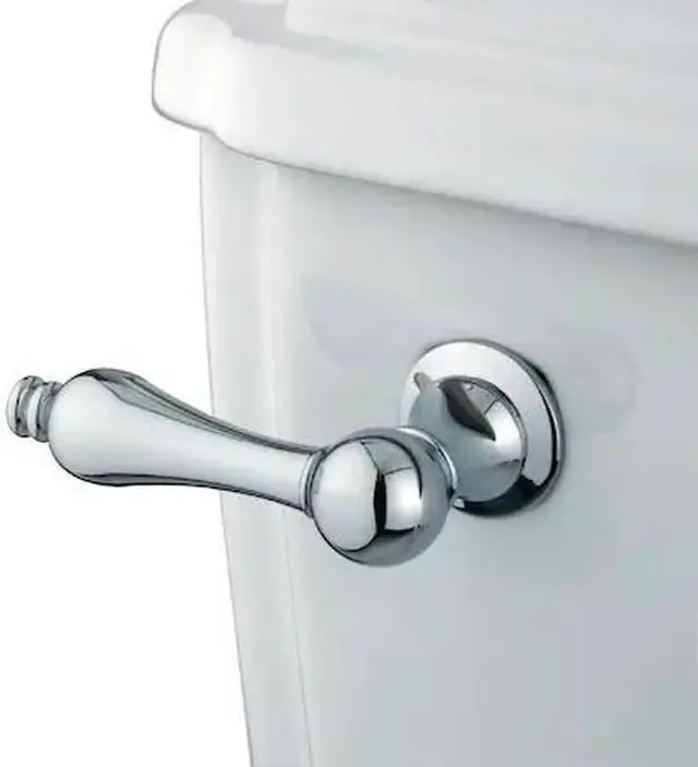 Alt view image 3 of 4 - Kingston Brass KTAL1 Victorian Tank Lever - Polished Chrome