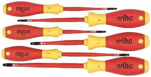 Alt view image 2 of 3 - Wiha Tools Torx® Screwdriver Set, Multicomponent, Number of Pieces: 6 32596